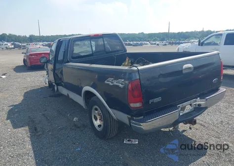 2002 Ford F150 Lariat/Xl/Xlt из США, поврежденный, VIN 1FTRX18W22NA10472